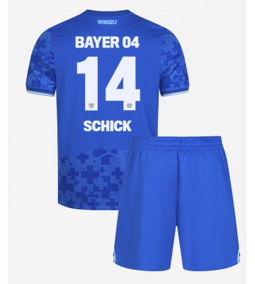 Bayer Leverkusen Patrik Schick #14 Alternativní dres komplet pro Děti 2025-26 Krátkým Rukávem (+ Krátké kalhoty)